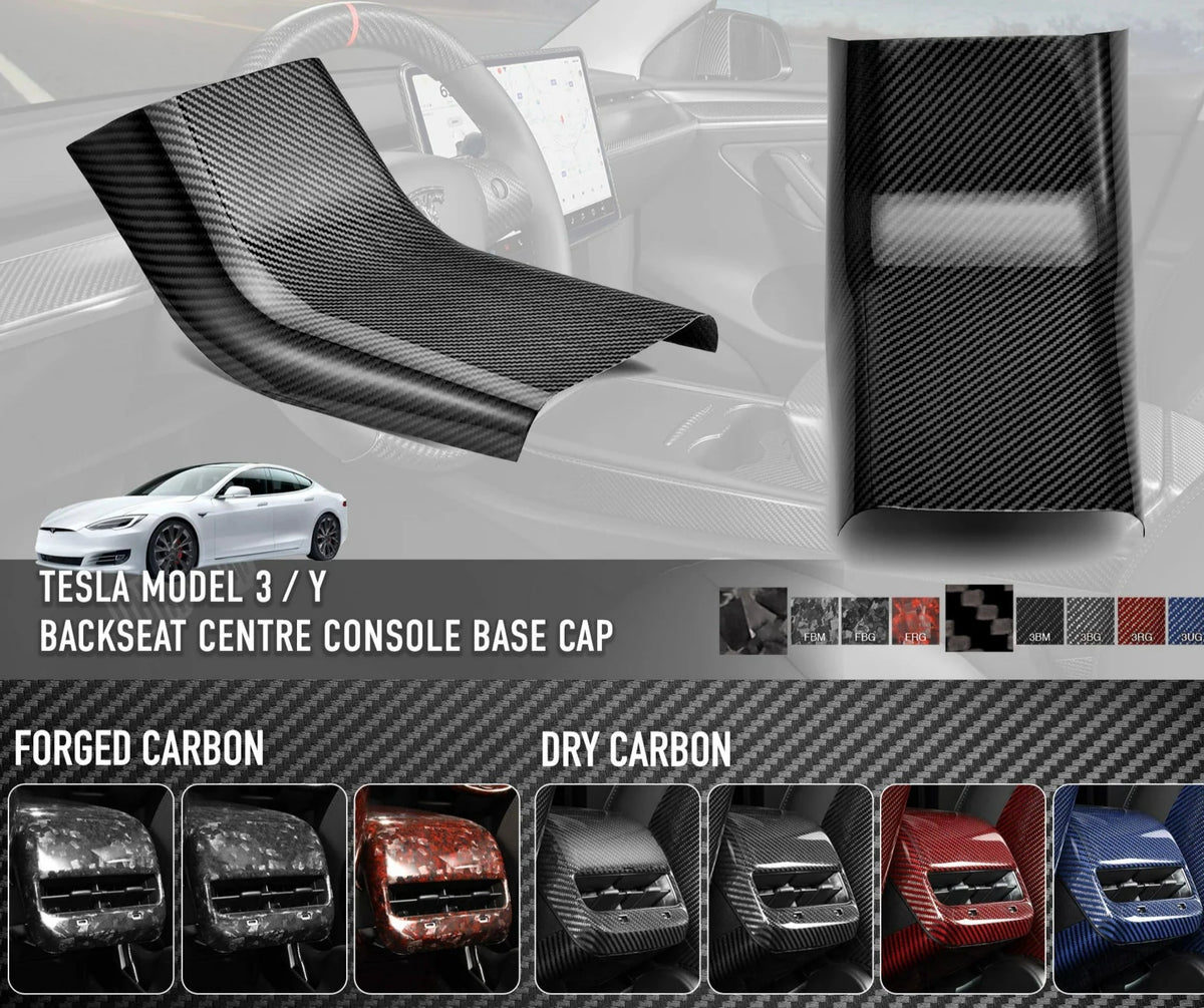 Carbonati USA Tesla Model 3 Model Y Dry Carbon Rear Seats Center Con carbonati-usa-tesla-model-3-model-y-dry-carbon-rear-seats-center-con