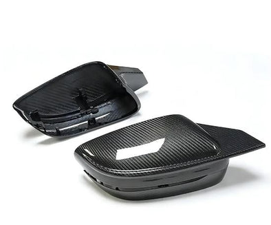 CarGym Carbon Fiber Mirror Cap Replacement for BMW i4 G26 / G20 G20 G23 G28 G42