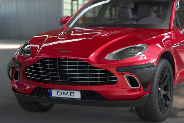 DMC Aston Martin DBX: Forged Carbon Fiber Fender Extensions: Wide Body Kit: Fit the OEM SUV & Q 007 DBX
