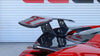 DMC Ferrari 488 GTB Forged Carbon Fiber Big Wing Spoiler fits the OEM Coupe in GT EVO Pista FXXK Style I