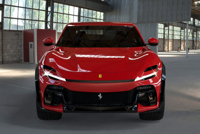 DMC Ferrari Purosangue: Forged Carbon Fiber Aero Kit: Front Hood Bonnet fits the OEM SUV Body