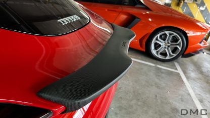 DMC Ferrari Roma Forged Carbon Fiber Rear Wing Duck Spoiler Trunk Lip (DMC Aero Kit) fits the OEM Body Coupe