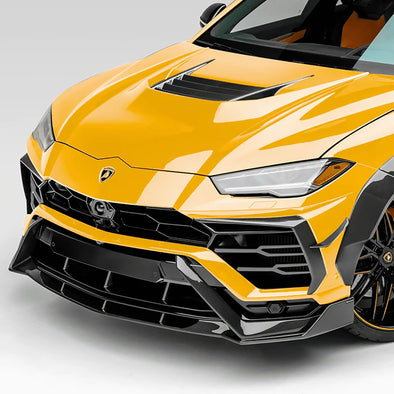 Z-Art Lamborghini Urus Dry Carbon Fiber Rampante Edizione Front Spoiler
