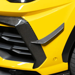 Z-Art Lamborghini Urus Dry Carbon Fiber Rampante Edizione Front Canards