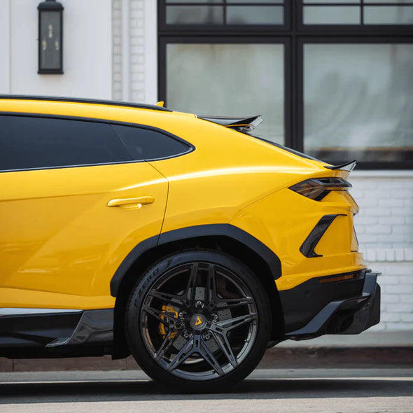 Z-Art Lamborghini Urus Dry Carbon Fiber Rampante Edizione Rear Roof Spoiler