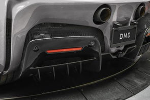 DMC Ferrari SF90 Carbon Fiber Rear Diffuser fits the OEM Coupe & Spider Assetto Fiorano & Stradale