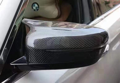 CMST Carbon Fiber Mirror Cap Replacement for BMW G26 i4 / G22 G24 Grancoupe M440i 430i