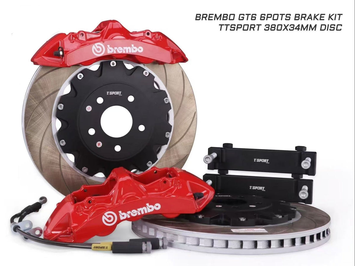 Brembo GT6 6 POT Big Brake Kit w/ High Carbon Discs - CarGym