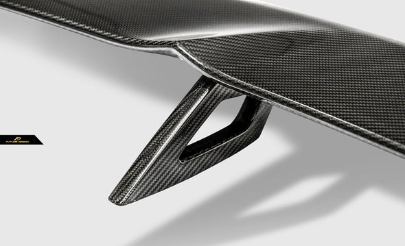 Future Design Dry Carbon Fiber Rear Spoiler Wing for Ferrari 488 GTB