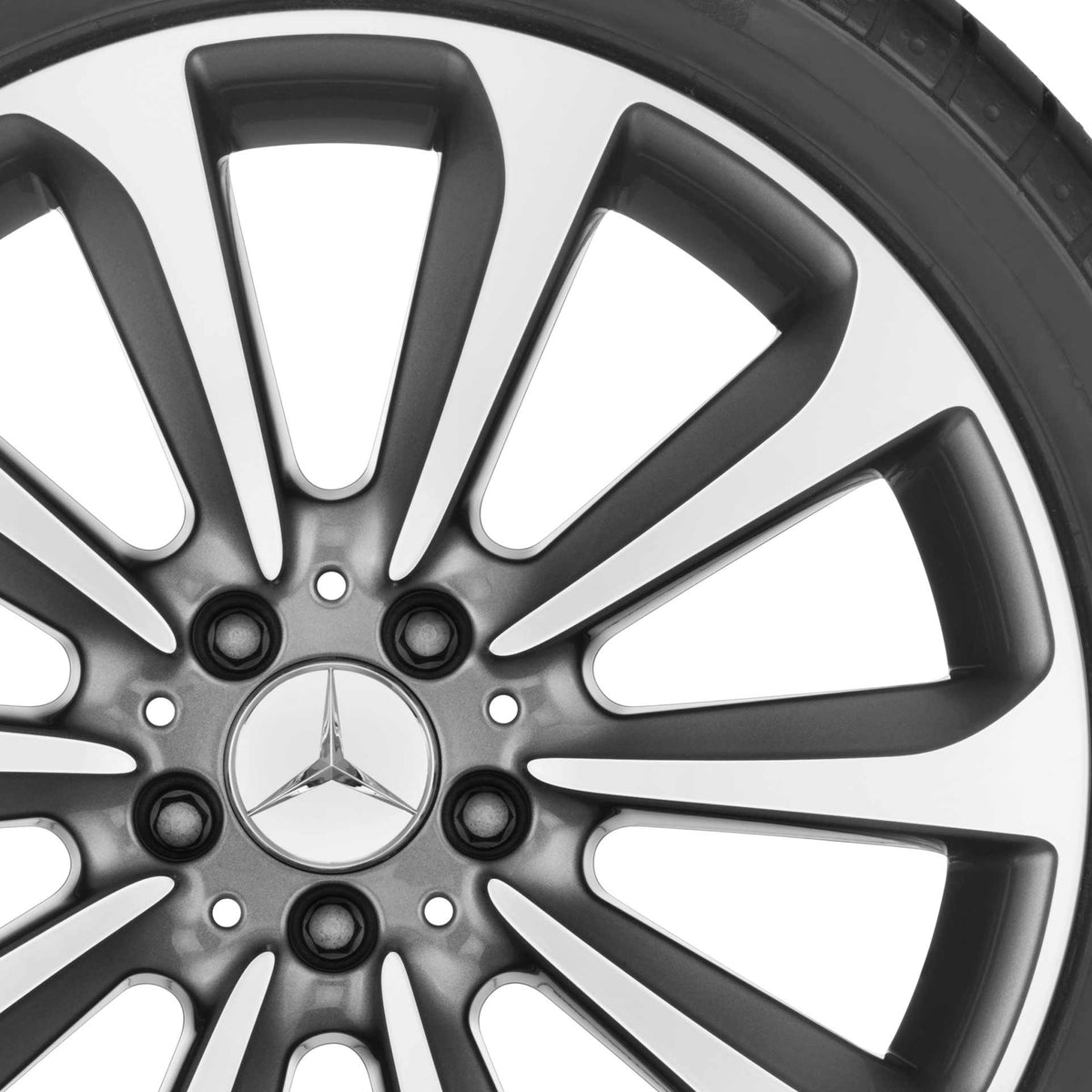 19 Mercedes-Benz C-Class W205 10 Spoke Wheels – CarGym