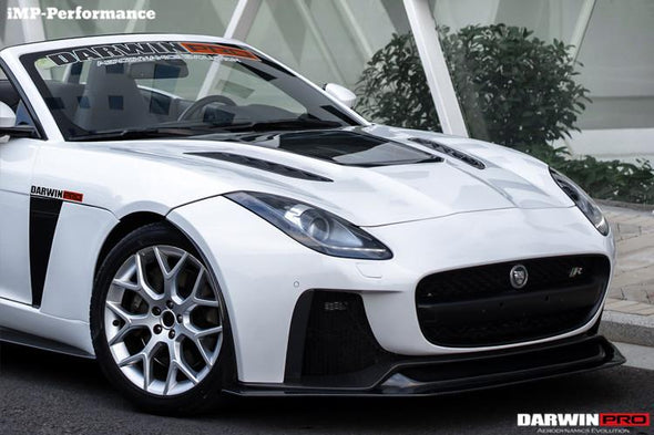 DarwinPro 2013-2017 Jaguar F-Type Convertible IMP Style Partial Carbon Fiber Full Body Kit