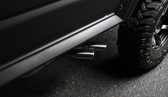 WALD Black Bison Side Muffler for Suzuki Jimny / Sierra