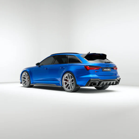 Revozport Audi RS6 C8 Avant 2020+ Carbon Fiber Side Skirts