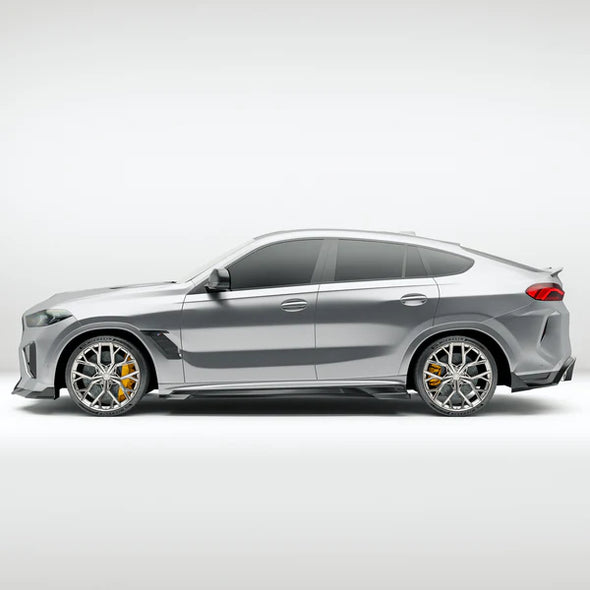 Revozport BMW X6M F96 LCI 2023+ Carbon Fiber Side Skirts