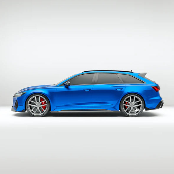 Revozport Audi RS6 C8 Avant 2020+ Carbon Fiber Side Skirts