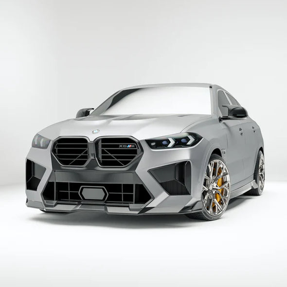 Revozport BMW X6M F96 LCI 2023+ Carbon Fiber Front Lip