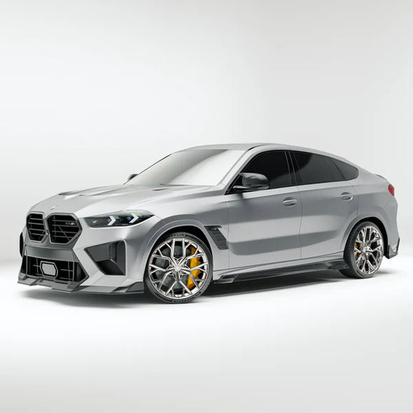 Revozport BMW X6M F96 LCI 2023+ Carbon Fiber Side Skirts