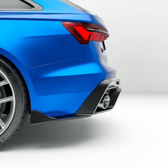 Revozport Audi RS6 C8 Avant 2020+ Carbon Fiber Rear Diffuser