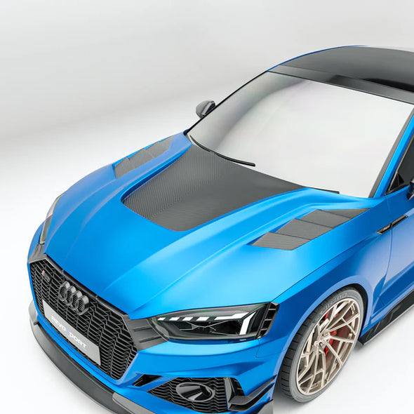 Revozport Audi RS5 B9.5 Sportback 2020+ Carbon Fiber Bonnet (Hood)