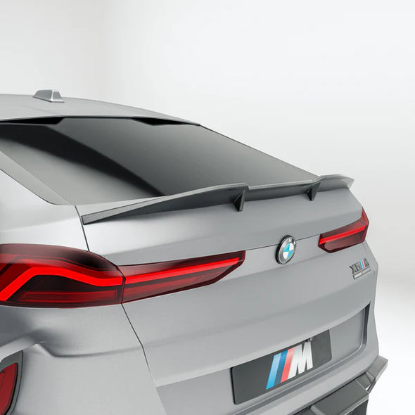 Revozport BMW X6M F96 LCI 2023+ Carbon Fiber Trunk Spoiler