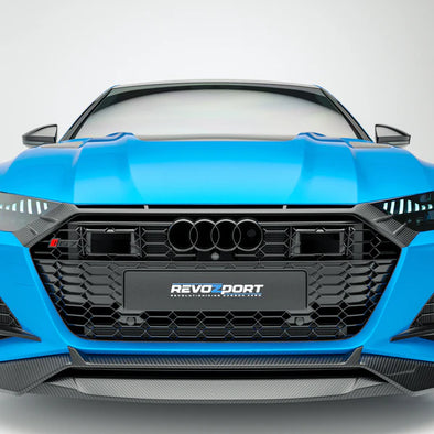 Revozport Audi RS7 C8 Sportback 2019+ Carbon Fiber Kidney Grille