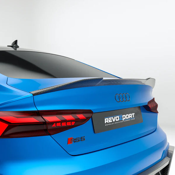 Revozport Audi RS5 B9.5 Sportback 2020+ Carbon Fiber Trunk Spoiler