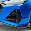 Revozport Audi RS6 C8 Avant 2020+ Carbon Fiber Front Bumper Canards