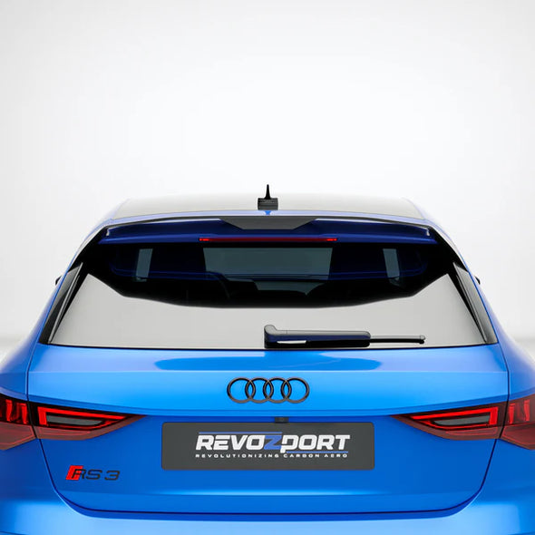 Revozport Audi RS3 8Y Sportback (2021-2024) Carbon Fiber Roof Spoiler