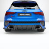 Revozport Audi RS3 8Y Sportback (2021-2024) Carbon Fiber Rear Diffuser