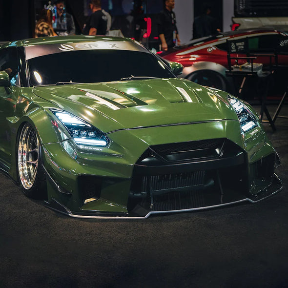 AlphaRex 2009-2025 Nissan GT-R R35 NOVA-Series LED Projector Headlights