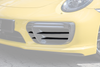 TECHART Carbon Grille Trim Bar, 'matte' for Porsche 991.2 Turbo from MY17