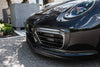 TECHART Front Grilles Airblades Carbon, 'matt' for Porsche 991.2 911 Turbo S from MY17