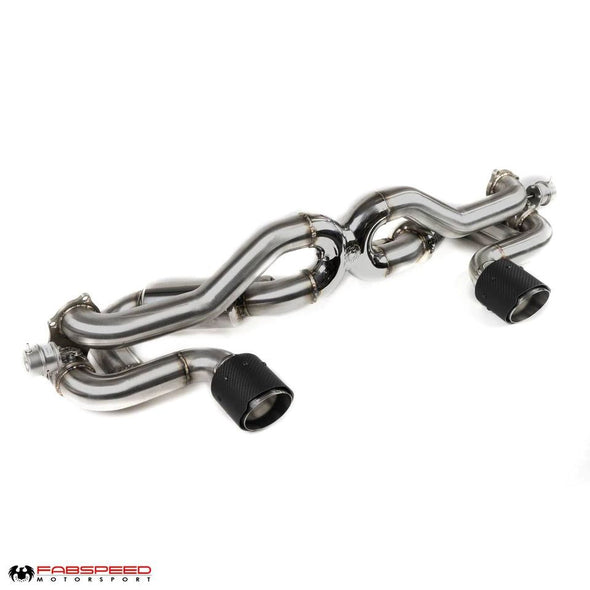 Fabspeed Porsche 718 GT4 / GTS / Spyder Valvetronic X-Pipe Exhaust System (2020+)