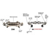 Fabspeed Porsche 718 GT4 / GTS / Spyder Valvetronic X-Pipe Exhaust System (2020+)