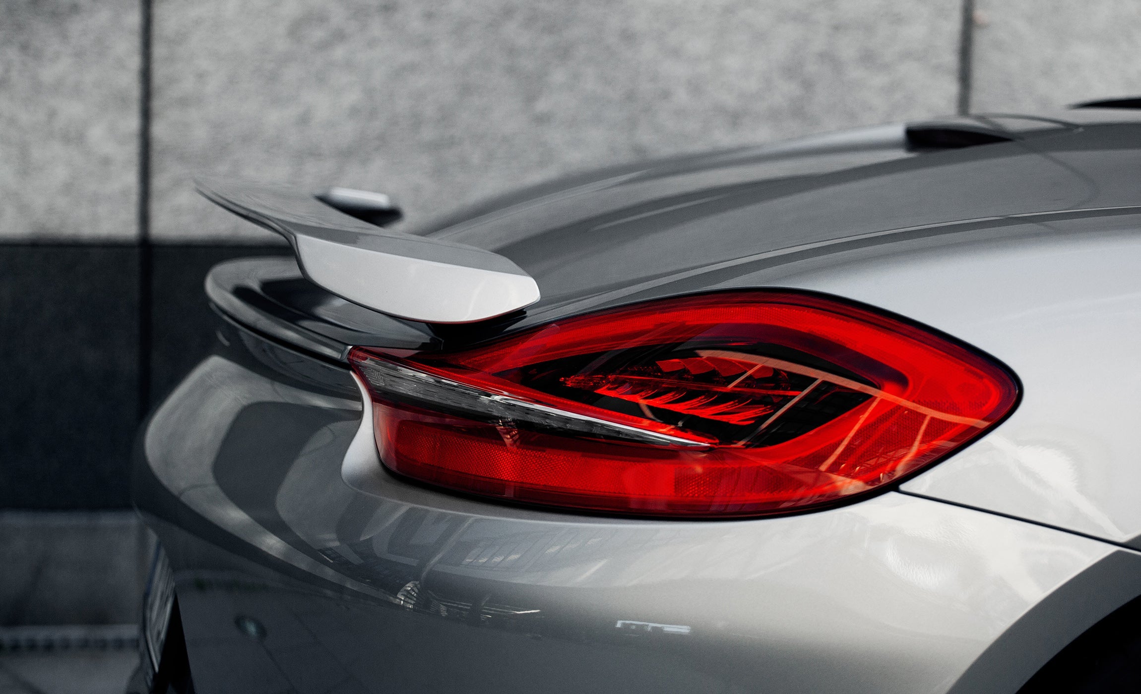 Posche 981 Rear TECHART Rear Spoiler I for Porsche 981 Cayman / Boxster – CarGym