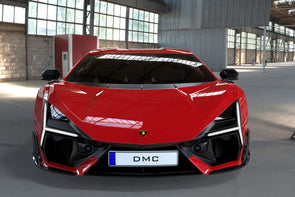 DMC Lamborghini Revuelto: Carbon Fiber Front Bumper Center Sword Spoiler Lip: Fits OEM LB744 Coupe & Spyder
