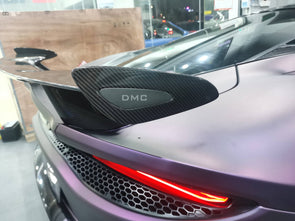 DMC McLaren GT MSO High Downforce: Forged Carbon Fiber Rear Wing Spoiler: fits the OEM Trunk of the McLarenGT Coupe