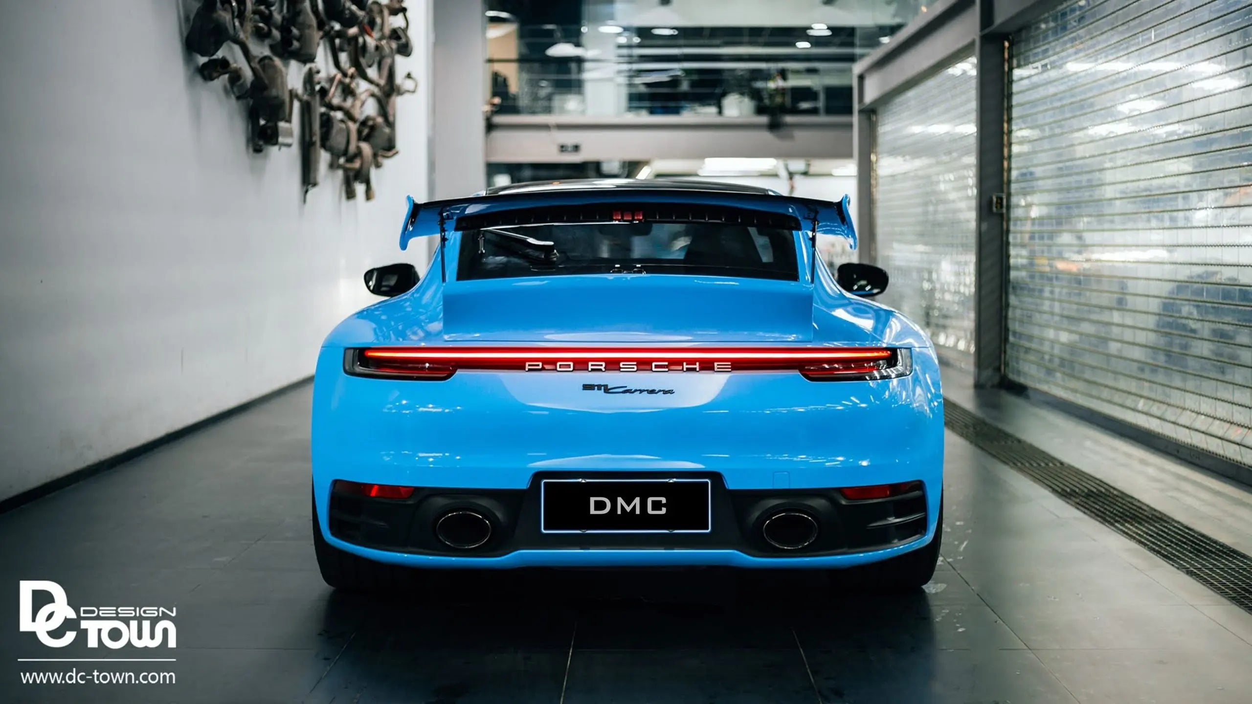 Retro 992 DMC Porsche 992 : Forged Carbon Fiber : Rear Wing Spoiler : GT3 RS / G ...