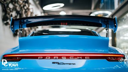 Porsche 911-992 Mission R Rear Wing: Spoiler Replacement for the OEM 992  GT3 made from Forged Carbon Fiber for FIA Cup Car Certification - DMC