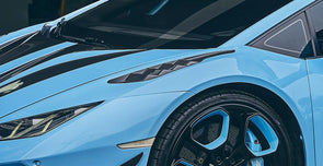 PAKTECHZ Carbon Fiber Front Fender Set w/ Vents for Lamborghini Huracan LP580 LP610 EVO