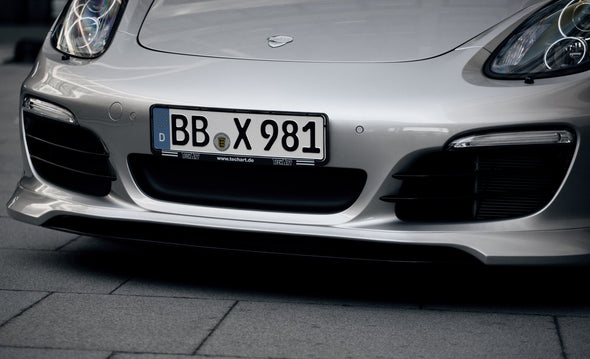 TECHART Splitter and Carrier Replacement for Porsche 991 911 Carrera / 981 / 718 Boxster Cayman Front Spoiler
