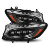 19-25 Mercedes-Benz Sprinter NOVA-Series LED Projector Headlights Black