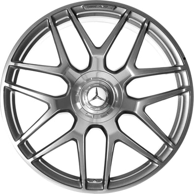 (Used) 22” Mercedes-Benz G-Class AMG Forged OEM Complete Wheel Set