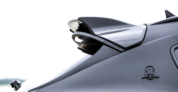 PAKTECHZ Carbon Fiber Rear Roof Spoiler for Maserati Levante