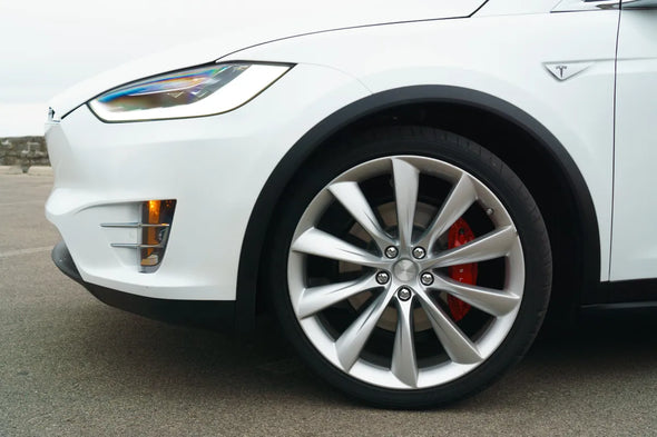 22” Tesla Model X Turbine OEM Complete Wheel Set
