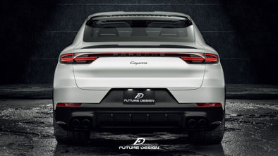 Future Design Carbon Fiber Rear Spoiler for Porsche Cayenne 2019+