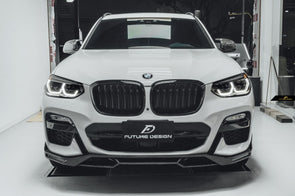 Future Design Carbon Fiber Front Lip for BMW X3 G01 2018+