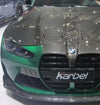 Karbel Carbon Dry Carbon Fiber Front Lip Splitter & Upper Lip Trim Replacement For BMW M3 G80 M4 G82 G83 2021+