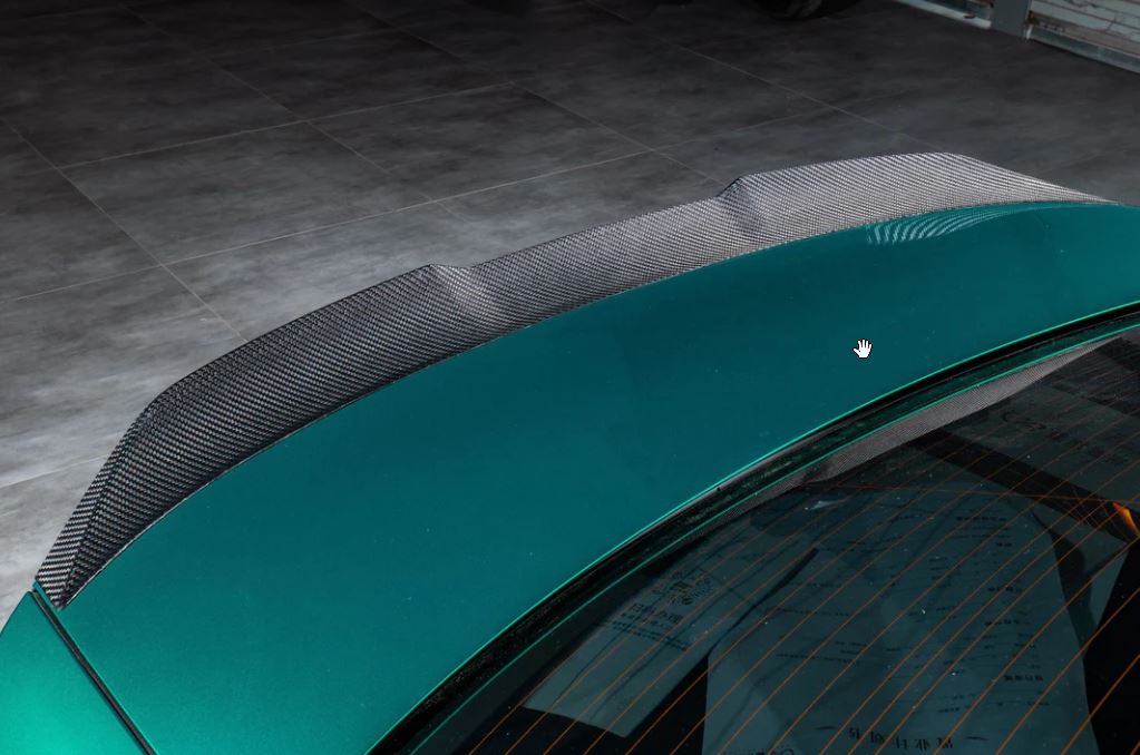 BMW E46 3-Series AC Style Carbon Fiber Rear Spoiler – CarGym