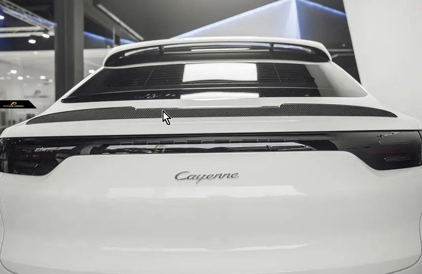 Future Design Carbon Fiber Rear Spoiler for Porsche Cayenne Coupe 2019 ...